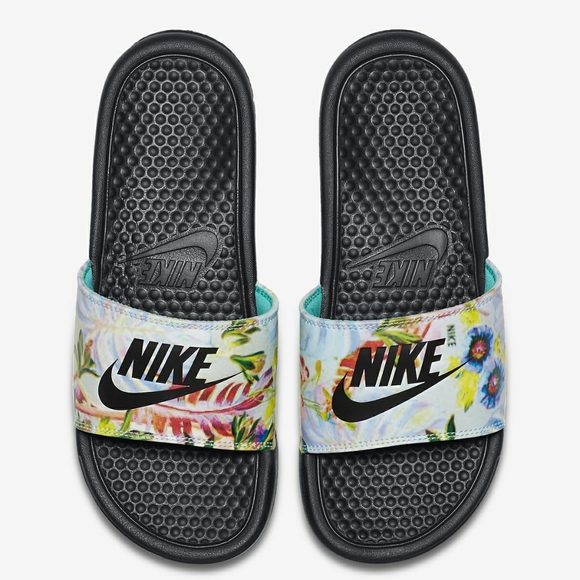 Nike Shoes - Nike Women Benassi JDI Floral Print slide DEADSTOCK 6